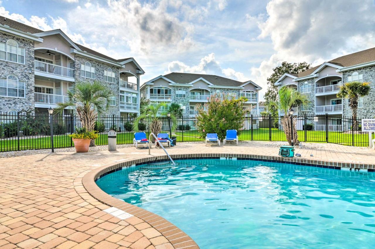 Bright Myrtle Beach Condo On Golf Course With Pool! ภายนอก รูปภาพ